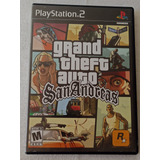 Grand Theft Auto: San Andreas Gta Ps2 Playstation 2
