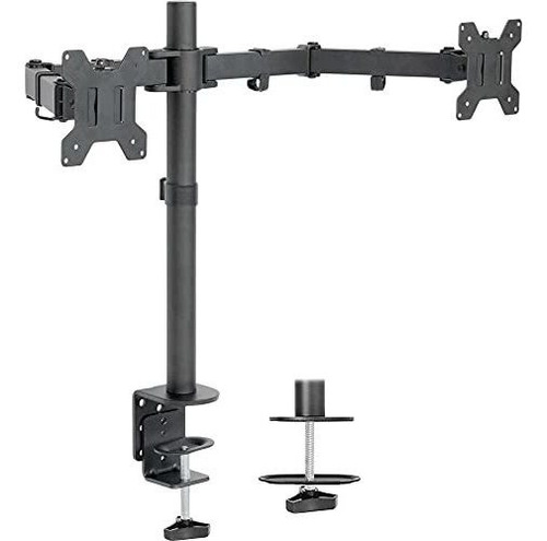 Vivo Dual Lcd Led 13 To 27 Inch Monitor Desk Mount Stand, H