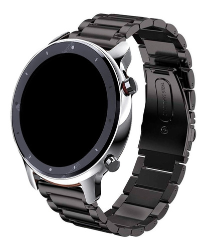 Correa De Eslabones Premium Para Amazfit Gtr 47 Mm