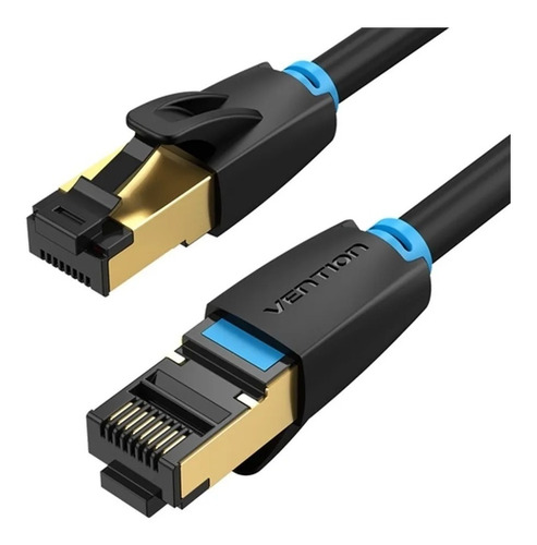 Vention Cable Cat8 5g Round 2m Red Lan Rj45 40gbps 2000mhz