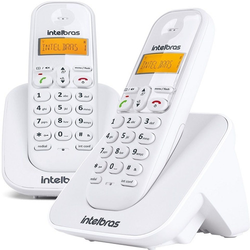 Telefone Sem Fio + Ramal Adicional Ts 3112 Intelbras Branco