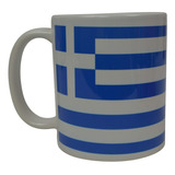 Rogue River Tactical Grecia Bandera Taza De Café Novedad Taz