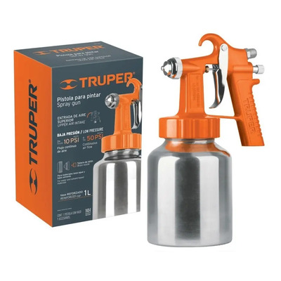 Pistola P\u002Fpintar Baja Presión Entrada Superior Truper 19510 | Envío gratis