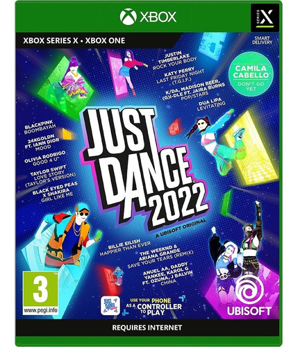 Just Dance 2022 Mídia Física -  Xbox One E Xbox Series X