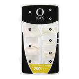 Paquete 200 Uñas Postizas Perfect French White Organic Nails
