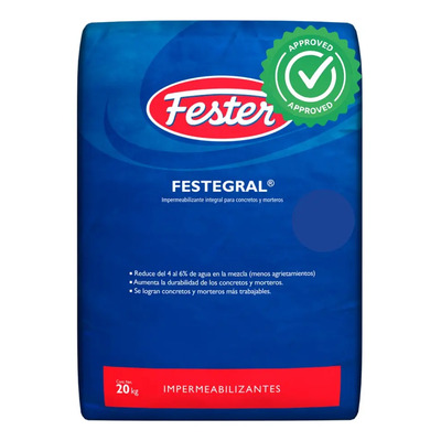 Fester Festegral 15200170 impermeabilizante gris de 20kg | Envío gratis