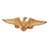 Novedad Elegante Elegante Águila Dorada Broche Pin Solapa