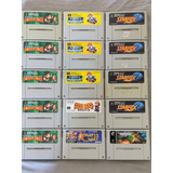 Lote De Jogos Super Famicom 