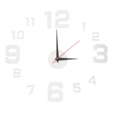 Reloj De Pared 3d, Reloj Digital Silencioso, Decoración De P