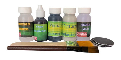 Kit De Pinturas Para Pintar Volante De Piel 