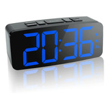 Radio Reloj Despertador Digital 6 2 Gran Pantalla Led C...