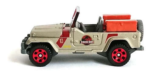 Matchbox Jurassic World 93 Jeep Wrangler No 29 - Escala 1/64