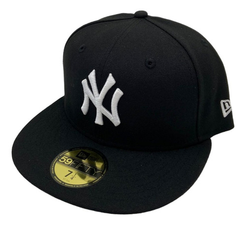 Gorra New Era New York Yankees Black & White 59fifty Cerrada