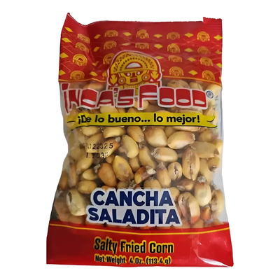 Maíz Cancha Saladita Inca's Food 113.4 Gr. Paquete Con 2