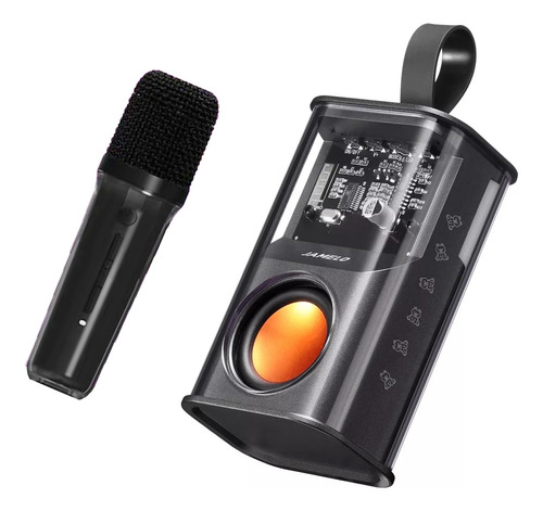 Parlante Karaoke Portatil Con Microfono Bluetooth Infantil