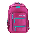 Mochila Happy Girl Lisa Estampada Rosa Primaria Chenson