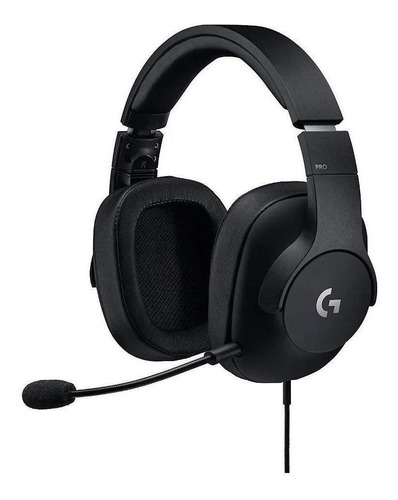 Diadema Logitech G Pro Negro Alambrico Microfono Gamer Usb