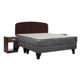 Cama 2 Plazas Bs Apolo Black Celta + Set Asturias