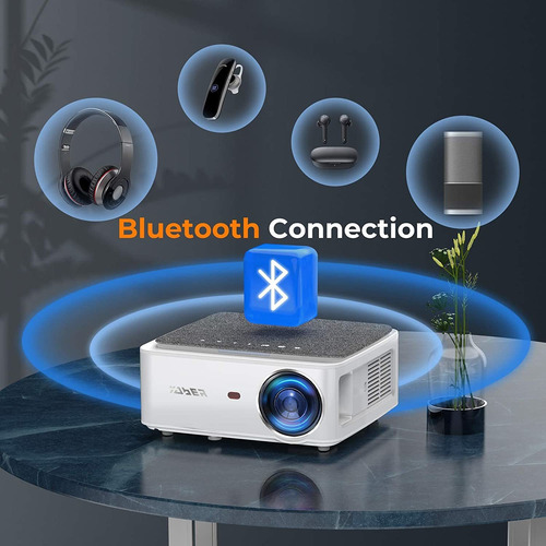 Proyector Yaber V6 Wifi Bluetooth Lux 7500 Full Hd Nativo 19