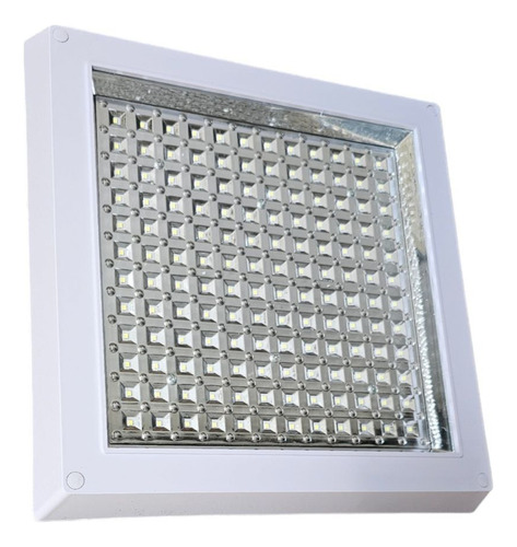  Foco Panel Led 12w 140 Led Sobrepuesto Luz Fría Intensa