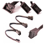 Cable Power P/cooler 4pin Pwm Hembra A 3 Conect 3/4 Pin Mach