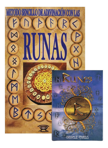 Runas Vikingas Oráculo 24 Cartas + Libro Físico + Manual Pdf