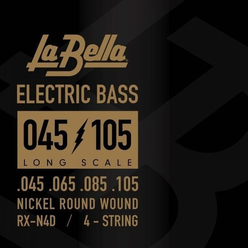 Cuerda Para Bajo De 4 Cuerdas La Bella Rx Np 45-105