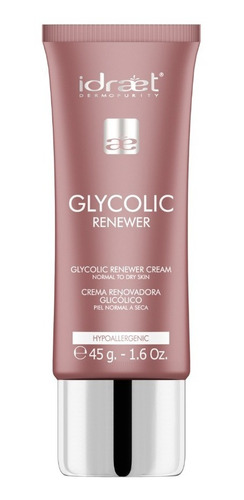 Crema Renovadora Glicólico Glycolic Renewer X 45gr Idraet