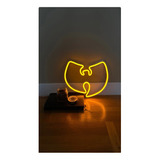 Letrero Led Neon Logo Wu Tang 30*40cm Luminoso
