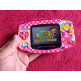 Game Boy Advance Princess Peach Con Mod De Pantalla Ipsv2 