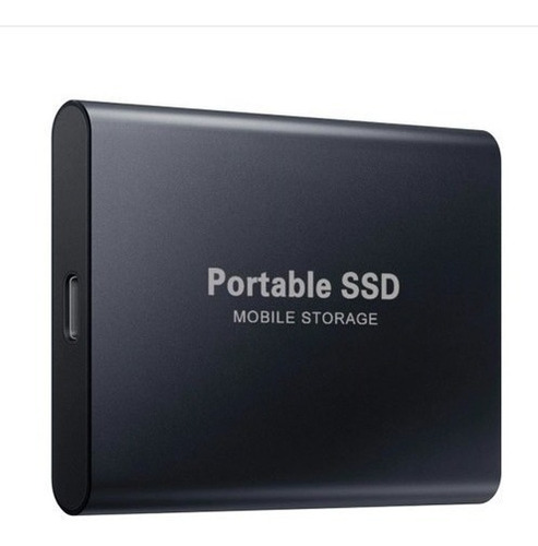 Disco Duro Externo 1 Tb Ssd Portátil Usb 3.1 Tipo C Negro