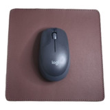 Kit 5 Mousepad Escritório Couro Ssintetico 20x20 Limpa Fácil