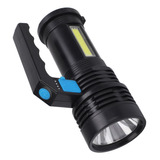 Linterna De Camping Recargable Por Usb Con Luz Lateral Led C