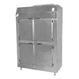 Geladeira Comercial Industrial 4 Portas Cor Prateado 220v