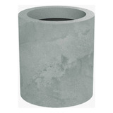 Vaso Moderno Cor Cimento Marmorizado P 30x27cm - Caliterra