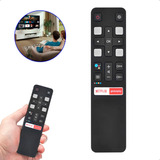 Controle Remoto Tcl Tv Smart Rc802v 55p8m 4 Netflix Globopla