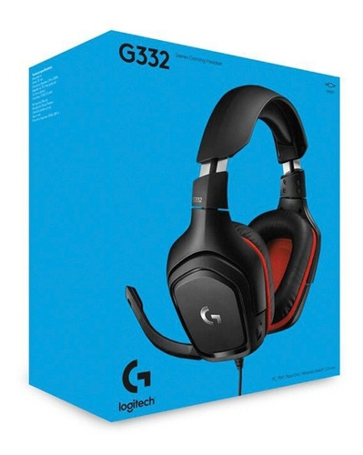 Logitech G332, Diadema Gamer Estéreo Para Pc, Ps4, Xbox One