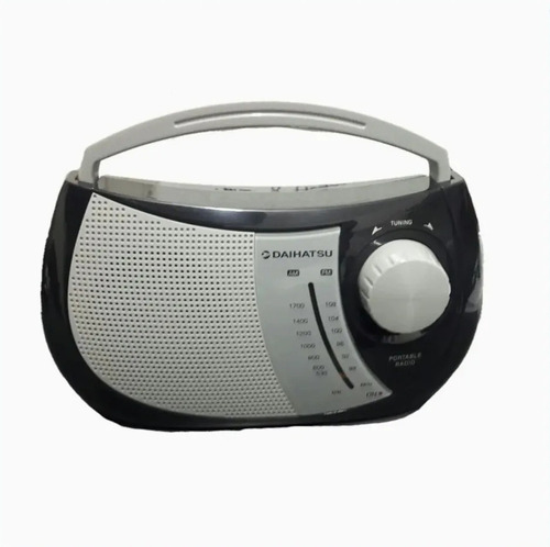 Radio Daihatsu D-rp38 Dual Am Fm Eléctrica O Pilas Negra