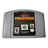 Worms Armageddon 64 Nintendo 64 Cartucho Fita