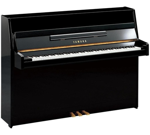 Piano Acústico Vertical Yamaha Ju109pe Negro Pulido Nuevo