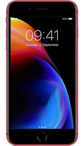 iPhone 8 Plus 64gb Vermelho Muito Bom - Celular Usado