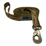 Correa 5 Metros Larga Perros Adiestramiento Anzuelo K9 Dog Color Multicam