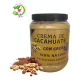 Crema De Cacahuate Natural Con Coca 1.5 Kilos