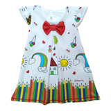 Vestido Batita Niña Casual Varios Diseños Moda