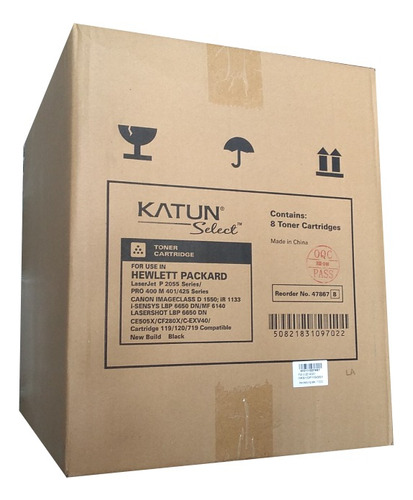 Caja De 8 Toner Compatible Canon 120  D1520 D1550 Katun