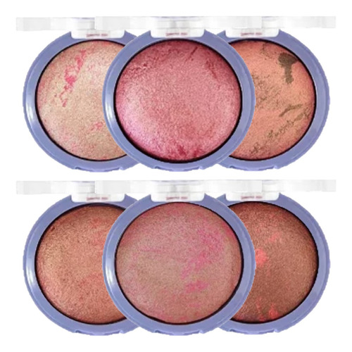 Novo Marble Blush Ruby Rose Feels Mood Atacado - 12 Unid