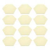 Paneles Acústicos Hexagonales, 12 Unidades, Adhesivo Para Pl