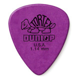 Jim Dunlop 418p 1.14 Tortex Standard Pack 12 Puas Color Violeta Tamaño 1.14