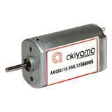 Micro Motor Dc Akiyama 12v 6800rpm - Ak080/16.5ml12s6800s