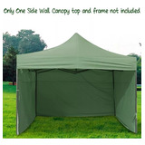 Toldo Plegable Lona Con Paredes  Impermeable 3x3mts Verde